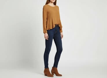 bluzki do plisowanej spódnicy: Bluzka damska, rozmiar L — 6