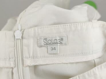 plisowane zielone spódnice: Solar, Spódnica damska, XS — 4