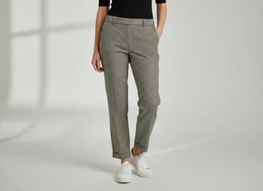 rajstopy z prl u: Holly & Whyte, Spodnie materiałowe damskie, rozmiar S — 7