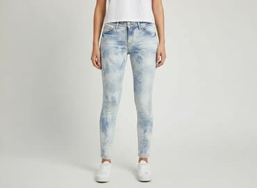 ja lubię dżinsy szpilki długie rzęsy ulub: Jeans for women, size S — 1