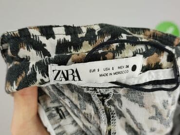 trampki zara panterka: Zara, Spodnie materiałowe damskie, rozmiar S — 4