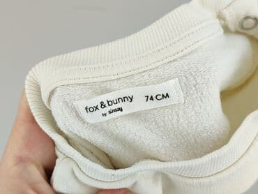 pajacyk niemowlęcy 5 10 15: Bluza, Fox&Bunny, 6-9 miesięcy, stan - Idealny — 4