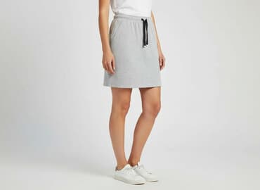 plisowane spódnice szara: Reserved, Spódnica damska, rozmiar S — 7