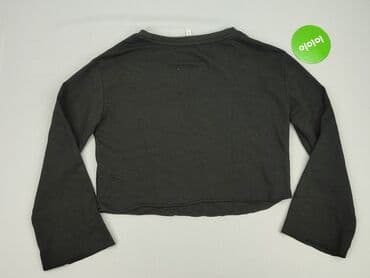 czarne t shirty damskie w serek: H&M Divided, Top damski, rozmiar XS — 3