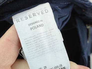 spodnie w panterkę reserved: Reserved, Chinosy dla mężczyzn, rozmiar XS — 5