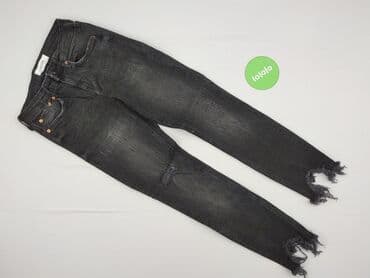 zara czarne jeansy damskie: Denim Collection, Jeansy damskie, rozmiar S — 2