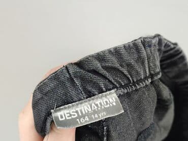 kurtka krata pepco: Spodnie jeansowe, Destination, 14 lat, 158/164, stan - Bardzo dobry — 4