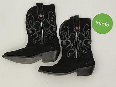 czarne botki ccc: Kozaki damskie, rozmiar 37 — 4