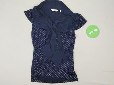 czarne bluzki w biale grochy: Naf Naf, Bluzka damska, M — 2