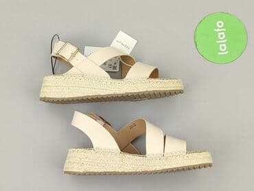 sandały wiązane płaskie ccc: Reserved, Sandały damskie, rozmiar 37 — 4