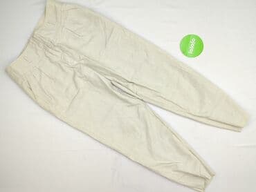 jasne buty: Spodnie materiałowe damskie, rozmiar L — 2
