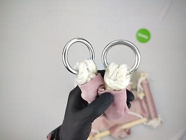 modne wózki dziecięce: Różowa huśtawka dla niemowląt i małych dzieci, unisex - Model wiszący — 4