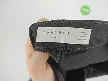 lata 80 jeans: Topshop, Jeansy damskie, rozmiar S — 4