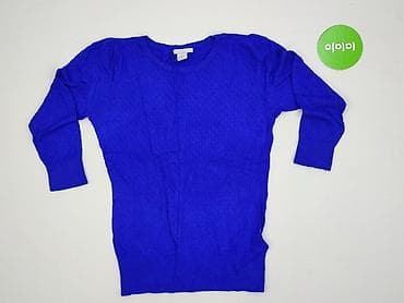 niebieski sweter hm: H&M, Sweter damski, rozmiar S — 2