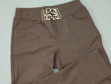 Women's Pants: Material trousers for women, size L — 1