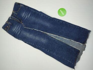 spódniczka trapezowe jeansowe: DENIM JEANS, Spódnica damska, rozmiar S — 2