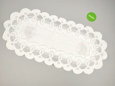 Tekstylia: Serwetka 110 x 50, kolor - Biały, stan - Bardzo dobry — 3