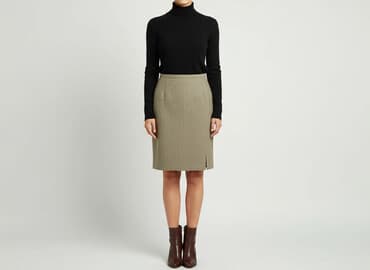 plisowane spódnice szara: Spódnica damska, rozmiar L — 9