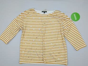bluzka żółta w czarne paski: Bonmarche, Bluzka damska, rozmiar 2XL — 2