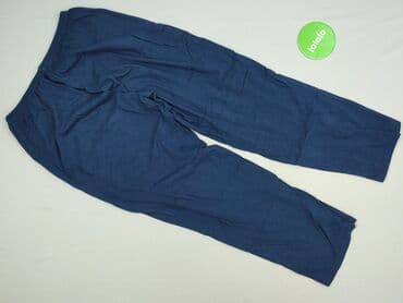 Women: Material trousers for women, size XL (EU 42) — 3