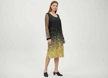 duże sukienki wizytowe: Sukienka damska, rozmiar L — 6