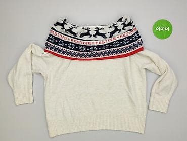 kożuch pull: H&M, Sweter damski, rozmiar M — 3