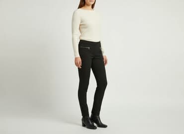 spodnie skórzane mango: Mango, Spodnie materiałowe damskie, rozmiar M — 6