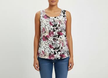 reserved sweter w kwiaty: Bluzka damska, M — 5