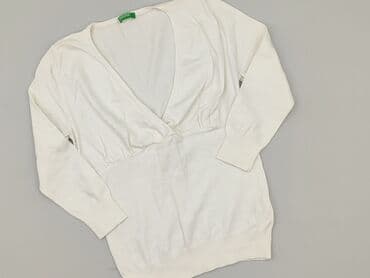 czy sweter z poliestru jest dobry: Benetton, Sweter damski, rozmiar S — 1
