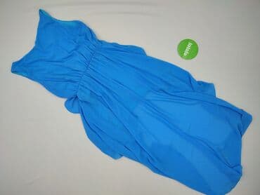 sukienki na wesele maxi chabrowa: Sukienka damska, rozmiar S — 4