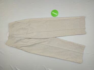 taranko com sukienki: Sinsay, Material trousers for women, size XS (EU 34) — 3