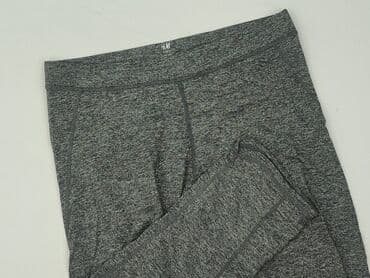 legginsy ocieplane z futerkiem: H&M Sport, Legginsy Sportowe damskie, rozmiar M — 1