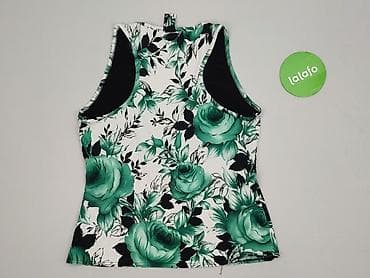 bluzki dekolt v: White, Top damski, rozmiar XL — 3