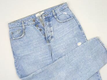 stradivarius spodnie w paski: Jeansy damskie, rozmiar M — 1