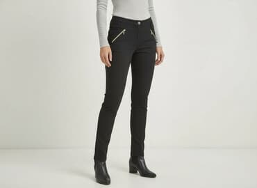 kapcie wyprzeda: Spodnie materiałowe damskie, rozmiar S — 6