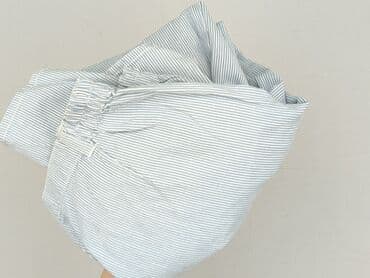 piżama w paski: Spodnie materiałowe damskie, XL — 5