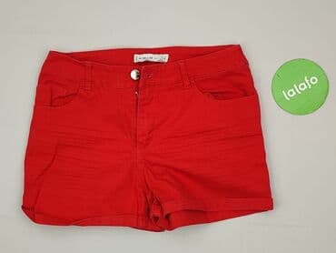 czerwone szorty damskie obcisłe: Amisu, Szorty damskie, rozmiar XS — 3
