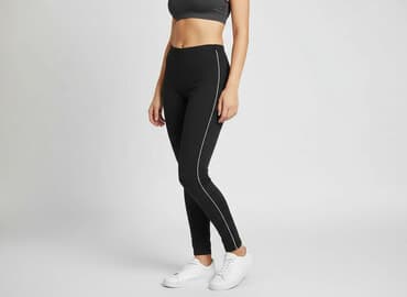 rajstopy w paski damskie: Legginsy Sportowe damskie, rozmiar S — 5