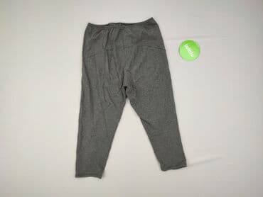 legginsy z wysokim stanem plus size: Material trousers for women, size M (EU 38) — 3