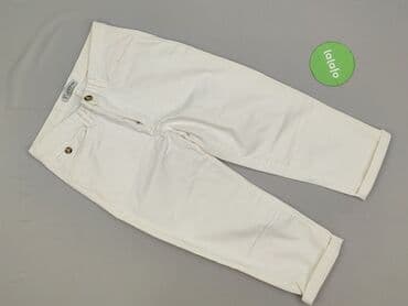 jeansy cropped damskie: Spodnie materiałowe damskie, rozmiar S — 2