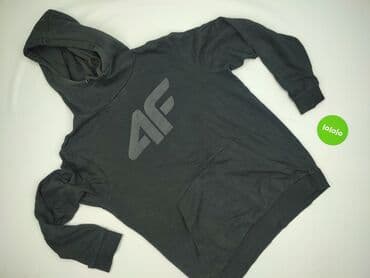 bluzy dresowe hugo: 4F, Bluza z kapturem dla mężczyzn, rozmiar XL — 2