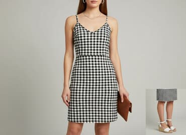 skarpetowe buty: Shein, Sukienka damska, rozmiar S — 6