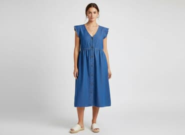 shein kurtka jeansowa: Shein, Sukienka damska, rozmiar L — 7