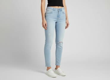 mango slim fit mom jeans: Mango, Jeansy damskie, rozmiar S — 6