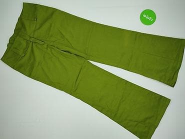 linen trousers pull and bear: Rinascimento, Spodnie materiałowe damskie, rozmiar L — 2