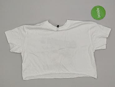 t shirt basic hm: H&M, T-shirt damski, rozmiar M — 3