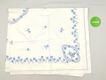 obrusy haftowane ręcznie wzory: Obrus 120 x 150, kolor - Biały, stan - Bardzo dobry — 2