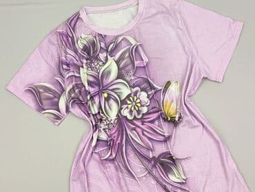 жіноча футболка m eu 38 візерунок принт колір білий: T-shirt damski, rozmiar M — 1