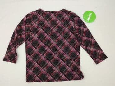 bluzka w kratę czarno biala: Bluzka damska, rozmiar S — 4