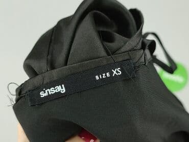 satynowa sukienka: Sinsay, Top damski, rozmiar XS — 4